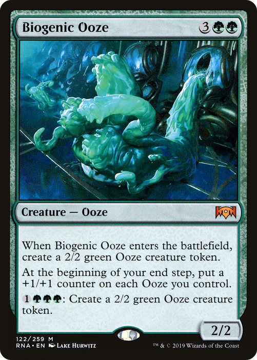 Biogenic Ooze (RNA-122) - mythic - Foil