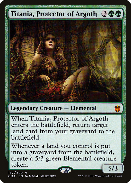 Titania, Protector of Argoth (CMA-157) - mythic