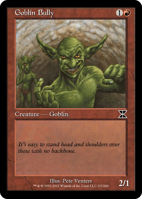 Goblin Bully (ME4-117) - common - Foil