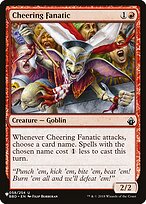 Cheering Fanatic (LIST-BBD-58) - uncommon