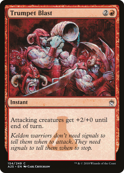 Trumpet Blast (A25-154) - common - Foil