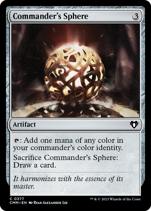 Commander's Sphere (CMM-377) - common - Foil
