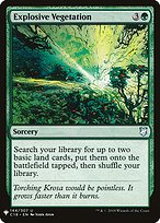 Explosive Vegetation (LIST-C18-144) - uncommon