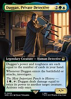 Duggan, Private Detective (WHO-409) - rare: (Extended Art)