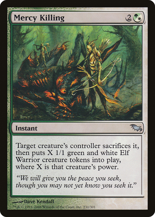 Mercy Killing (SHM-231) - uncommon - Foil