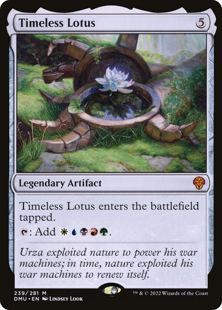 Timeless Lotus (DMU-239) - mythic