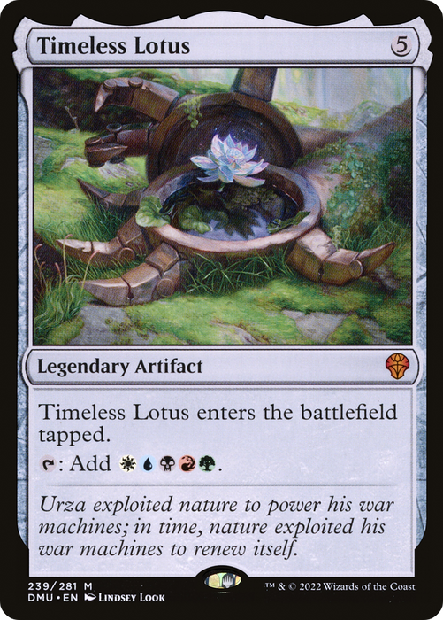 Timeless Lotus (DMU-239) - mythic