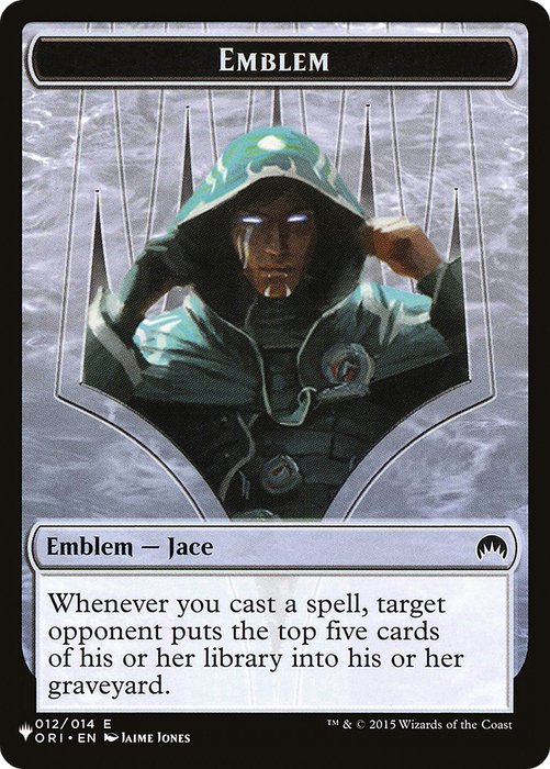 Jace, Telepath Unbound Emblem (PLST-TORI-12) - common