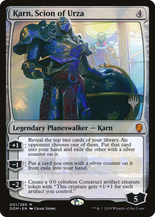 Karn, Scion of Urza (PPM20-01P) - mythic - Foil