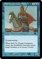Sun Ce, Young Conquerer (ME3-052) - uncommon - Foil