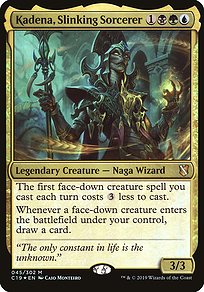 Kadena, Slinking Sorcerer (OVER-045) - mythic - Foil