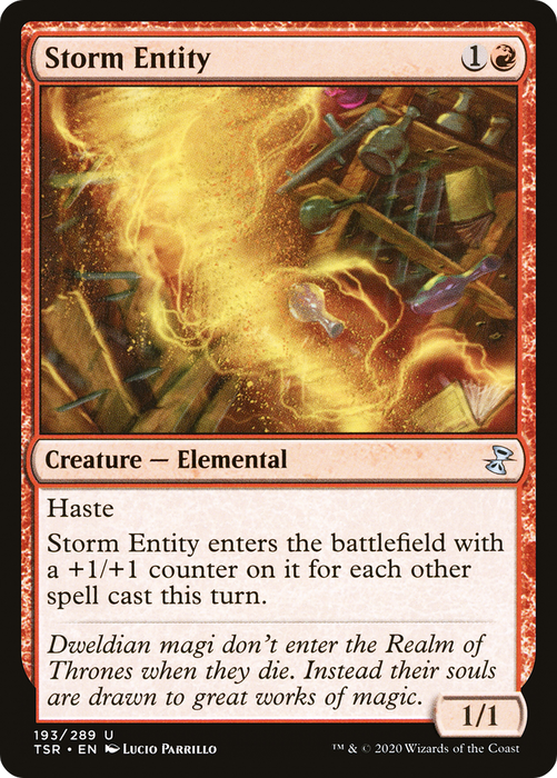Storm Entity (TSR-193) - uncommon - Foil
