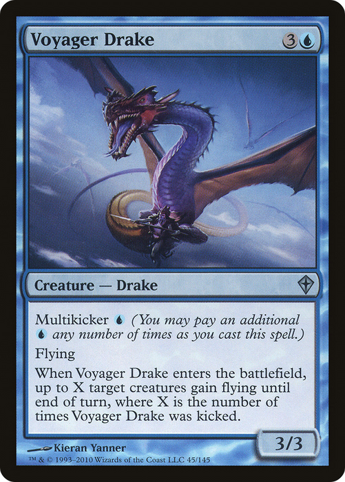 Voyager Drake (WWK-045) - uncommon - Foil