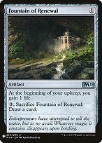 Fountain of Renewal (LIST-M19-235) - uncommon
