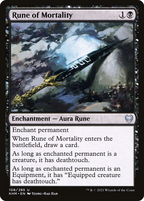Rune of Mortality (KHM-108) - uncommon