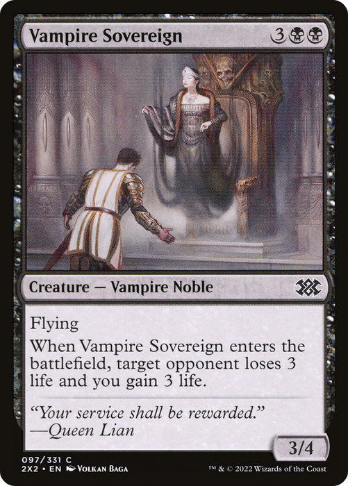 Vampire Sovereign (2X2-097) - common