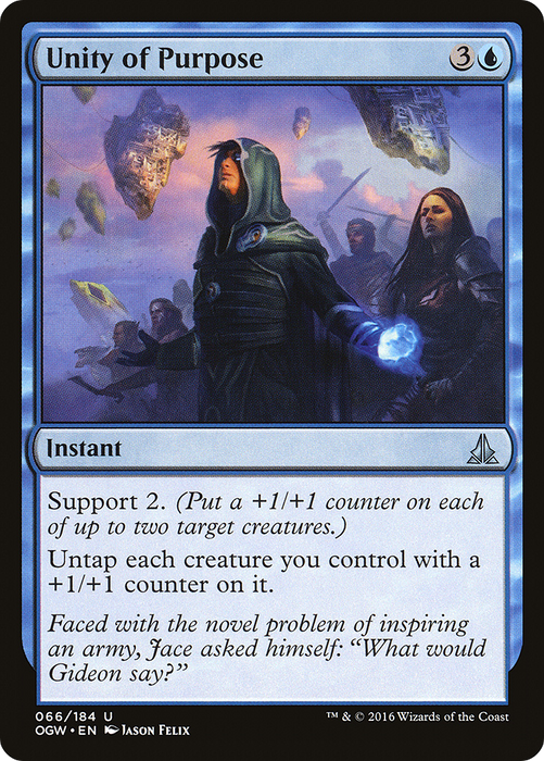 Unity of Purpose (OGW-066) - uncommon - Foil