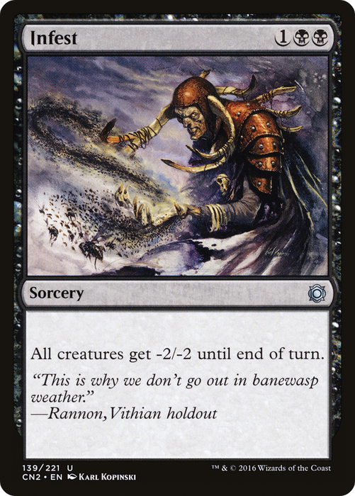 Infest (CN2-139) - uncommon - Foil