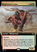 Quartzwood Crasher (PRM-80821) - rare - Foil