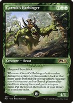 Garruk's Harbinger (M21-307) - rare: (Showcase)