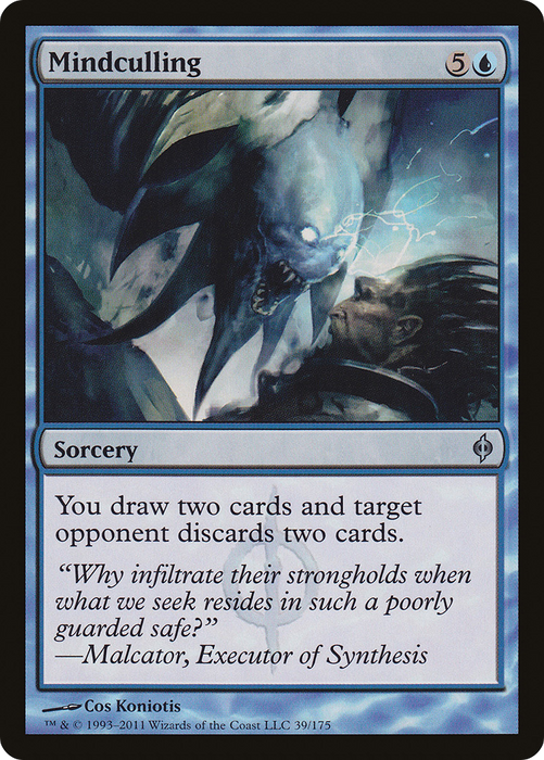 Mindculling (NPH-039) - uncommon - Foil