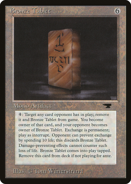 Bronze Tablet (ATQ-042) - rare