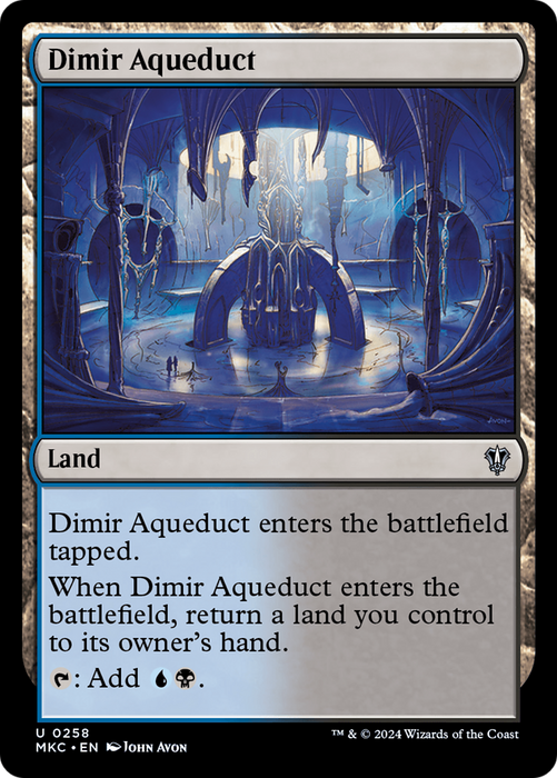 Dimir Aqueduct (MKC-258) - uncommon