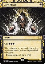 Dark Ritual (STA-026) - rare: (Showcase) (Borderless)