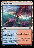 Shivan Reef (M3C-375) - rare - Foil