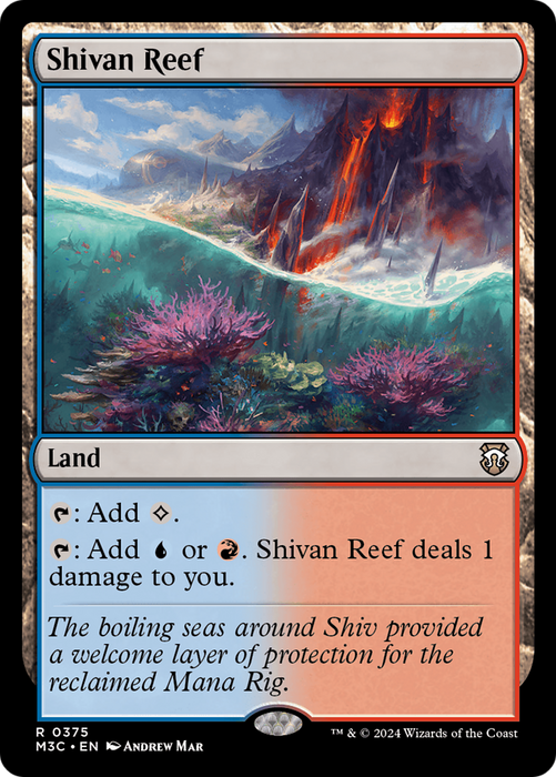 Shivan Reef (M3C-375) - rare