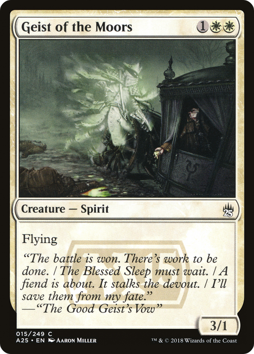 Geist of the Moors (A25-015) - common