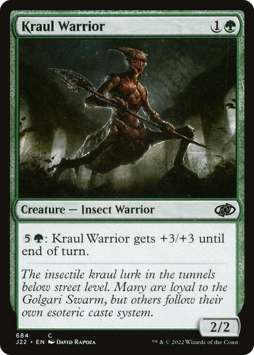 Kraul Warrior (J22-684) - common
