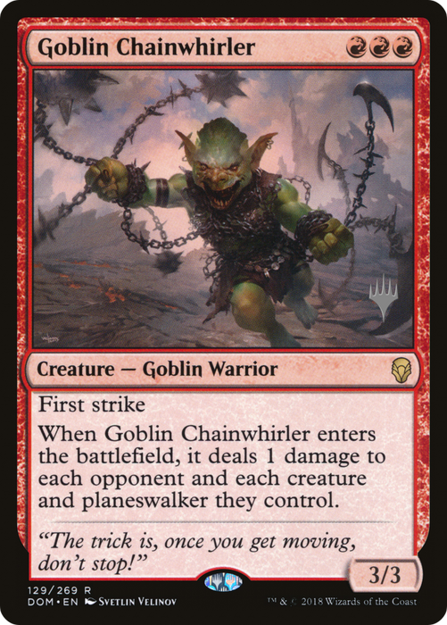 Goblin Chainwhirler (PPM20-129P) - rare