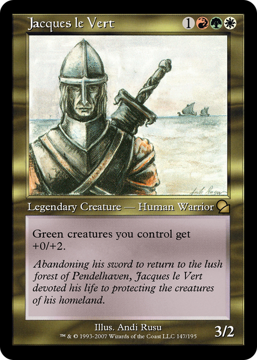 Jacques le Vert (ME1-147) - rare