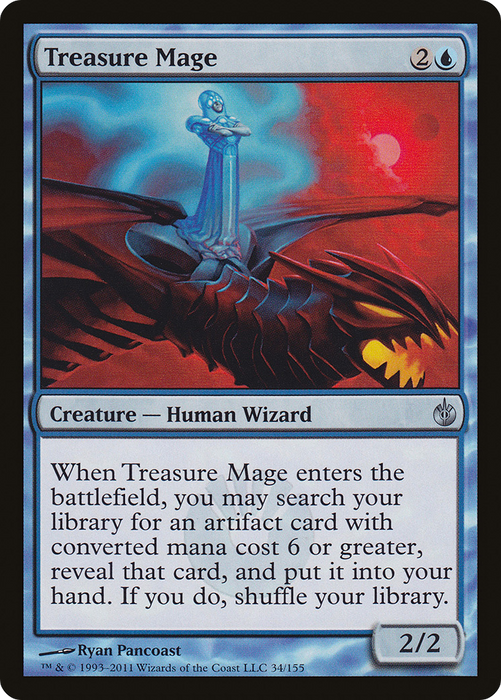 Treasure Mage (MBS-034) - uncommon - Foil