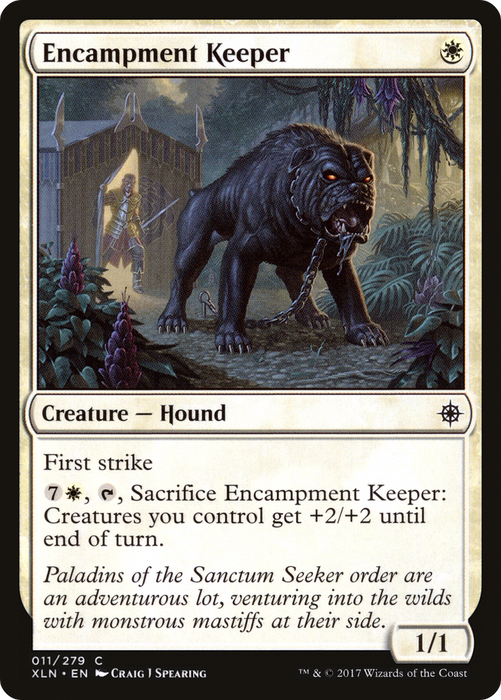 Encampment Keeper (XLN-011) - common - Foil