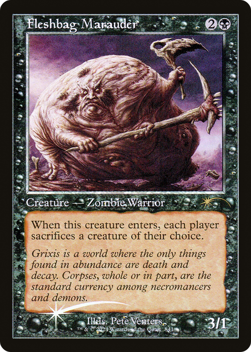 Fleshbag Marauder (SLD-841) - rare - Foil