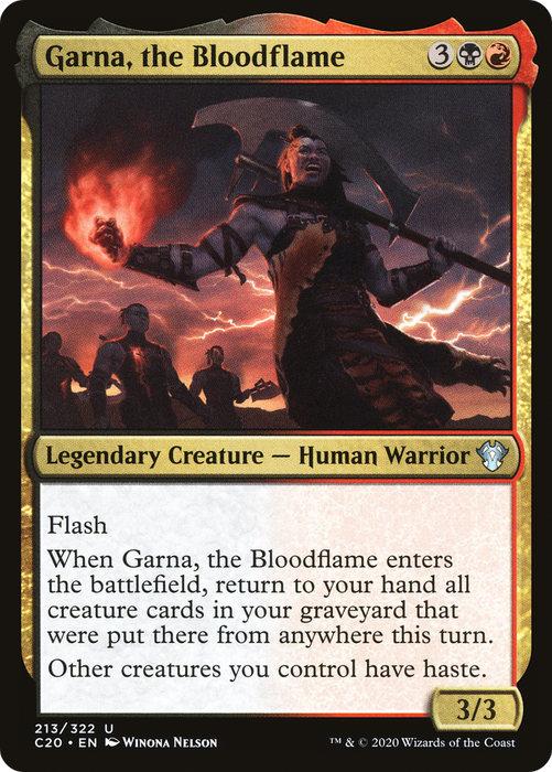 Garna, the Bloodflame (C20-213) - uncommon