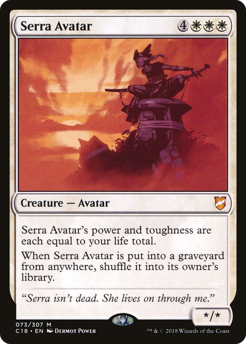 Serra Avatar (C18-073) - mythic