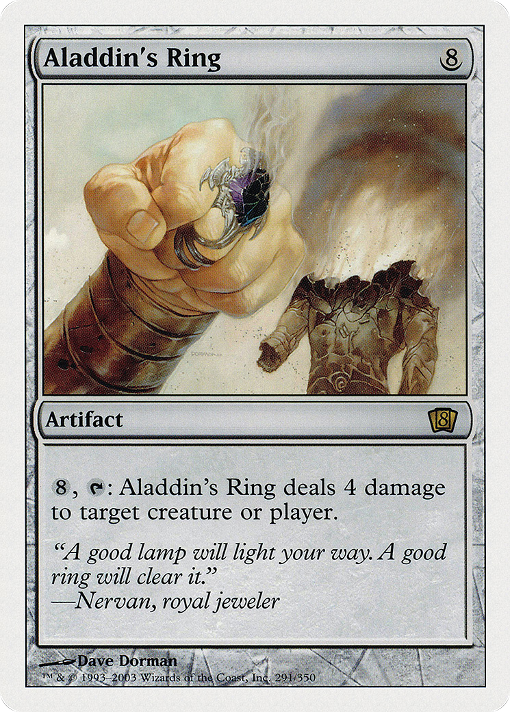 Aladdin's Ring (8ED-291) - rare