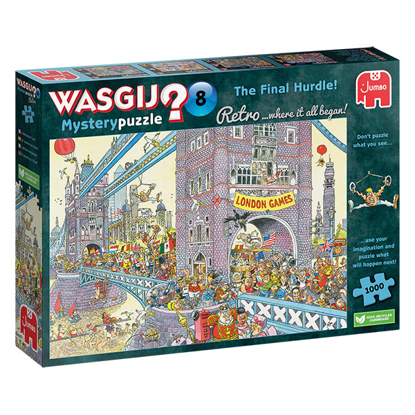 Wasgij? : The Final Hurdle! - Mystery Retro 8 (1000 pieces)
