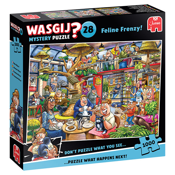Wasgij ? : Folie Féline ! - Mystery 28 (1000 pièces)