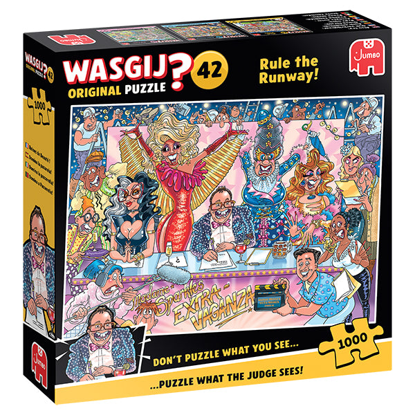 Wasgij ? : Dominez la Piste ! - Original 42 (1000 pièces)