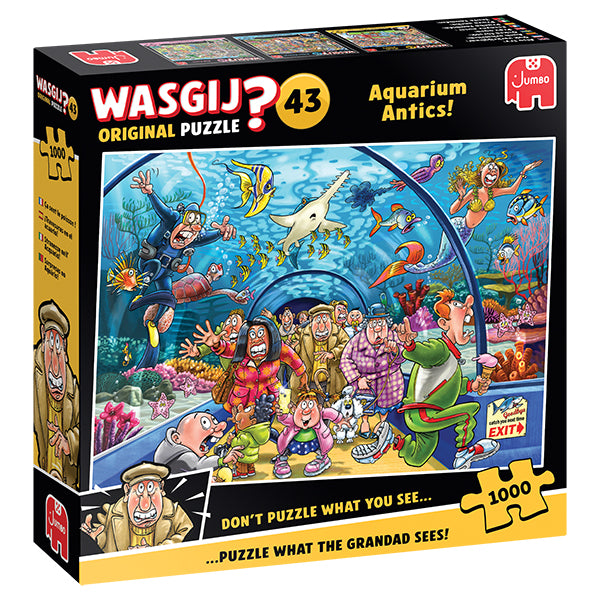 Wasgij? : Aquariam Antics! -Original 43 (1000 pieces)