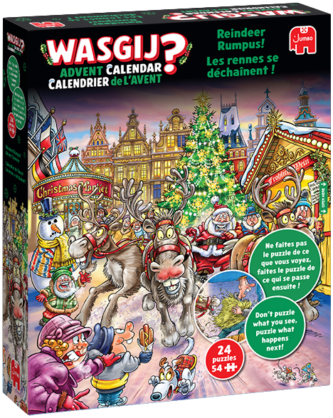 Reindeer Rumpus - Wasgij? Advent Calendar 2025 (1000 pieces)