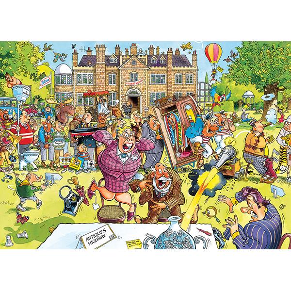 Wasgij? : Home Improvements ! -Original Retro 9 (1000 pieces)
