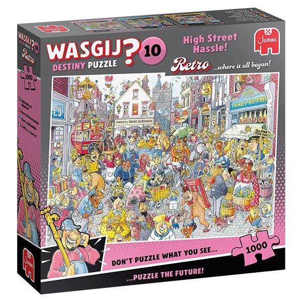 Wasgij? : High Street Hassle ! -Destiny Retro 10 (1000 pieces)