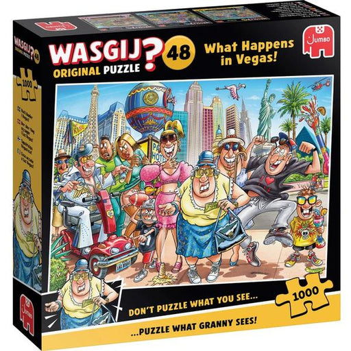Wasgij ? : Ce qui se passe à Vegas ! - Original 48 (1000 pièces)
