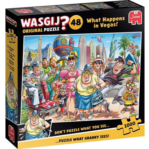 Wasgij? : What happens in Vegas ! -Original 48 (1000 pieces)