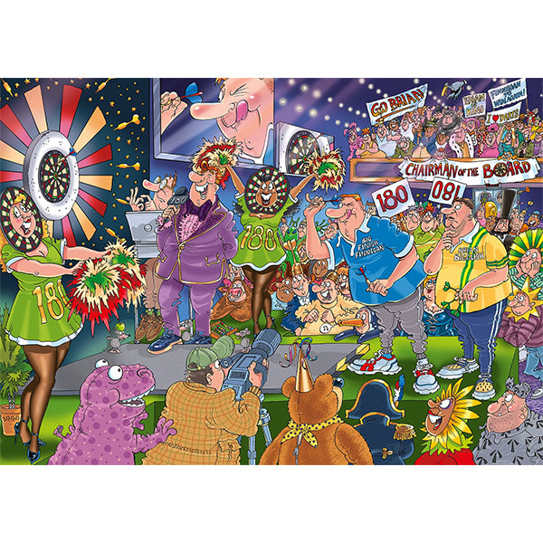 Wasgij ? : En plein dans le mille ! - Mystery 30 (1000 pièces)